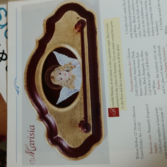 FREE With BUndle Priscilla Paints Angels Tole Painting Book 50 pgs - Picture 9 of 9